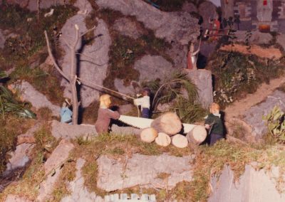 Los serradores y taladores en 1982.