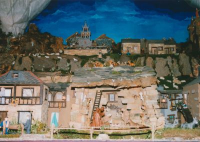 el portal de belén en el 2000.