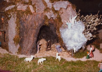 La cueva de los pastores en 1985.