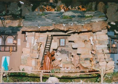 El portal de belén en el 2000.