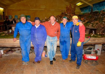 Gelo, Teodoro, Tomás, Benigno y Pepe en 2007.