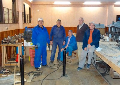 Los artistas en 2017.