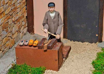 Hombre haciendo galochas en 2013.