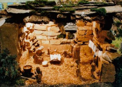 El portal de belén en 2003.