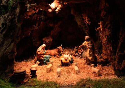 El portal de Belén en 2010.