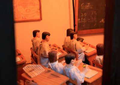 Niños en la escuela en 2019.