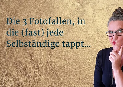 Claudia Ludloff erklärt, warum Business-Portraits mit dem Handy für selbständige Frauen wichtig sind.