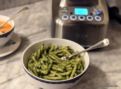 Homemade pesto recipe