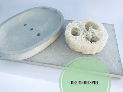 haarseife seifenablage natürlich beton nano technik sichtbeton stylische ablage moderne seifenablage schlicht und schön
