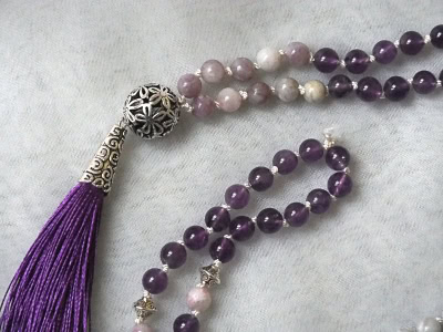 Mala - Violett - Kronenchakra