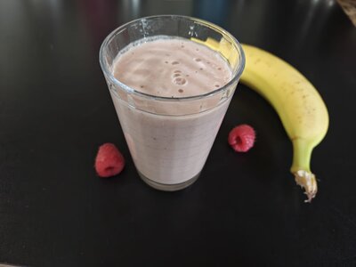 Banana berry smoothie