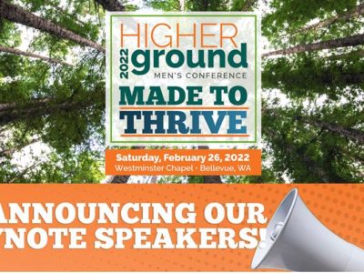 Higher Ground Men's Conference featuring Nick Stumbo from Pure Desire and Jasper Hall, Jr from PureHope