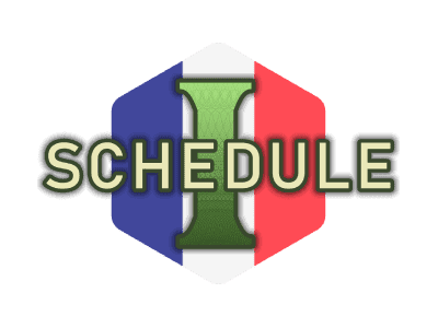 schedule 1 gratuit 1