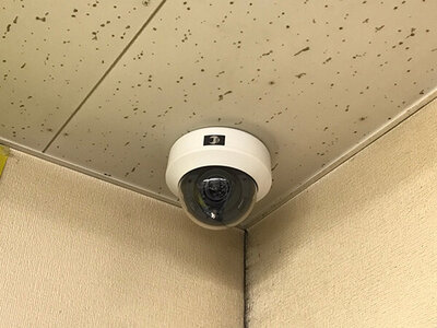 【オフィス】屋内高画質遠隔監視カメラシステム