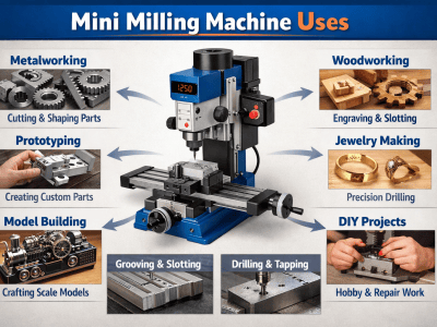 Mini milling machine types, uses, pros and cons