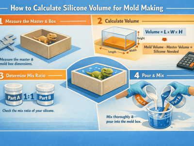 How to Calculate Silicone Volume for Mold Making (Formulas, Examples & Tips)