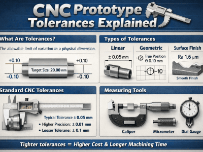 CNC Machining for Prototypes: Cost, Lead Time & Tolerances Guide