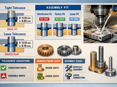 How CNC Machining Tolerances Affect Assembly Fit (Design & Manufacturing Guide)