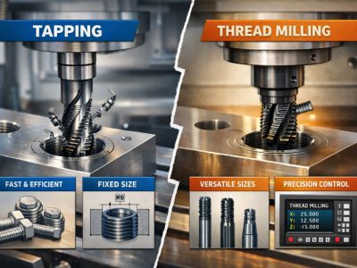 How to Design Threaded Features for CNC Machining: Threads, Inserts & Best Practices
