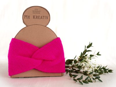 Tunt pannband i neonrosa som kommer att lysa upp din dag - och alla andras!