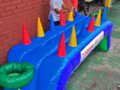 Brinquedo Inflável Corrida Maluca