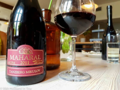 Czech wine from the Mikolov area