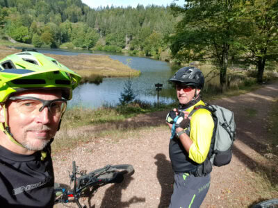 E MTB zum Nonnenmattweiher