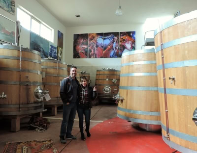 You never know what you will find in the cellar on one of our wine tours from Istanbul