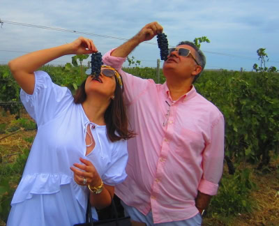 Having fun with grapes - why wouldnt you?
