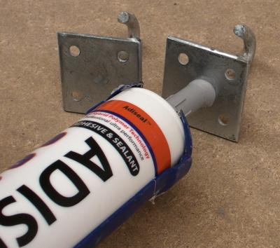 bond metal with adhesive