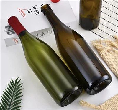 750ml burgundy bottle