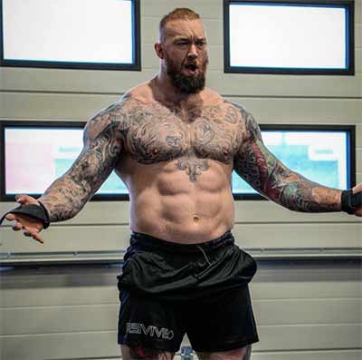 Did Hafthor Julius Bjornsson take steroids