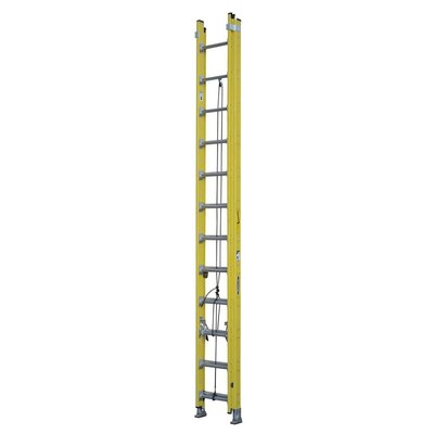 Escalera De Fibra De Vidrio Telescópica De 24 Peldaños.