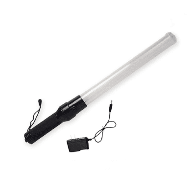 Bastón Bicolor Recargable 12V - 220V.