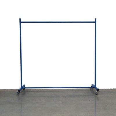 Estructura De Biombo Metálica Con Ruedas De 1,8M X 2,4M.
