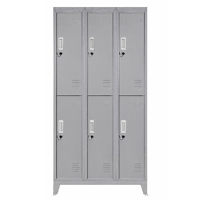 Locker 3 Cuerpos (6 Puertas).