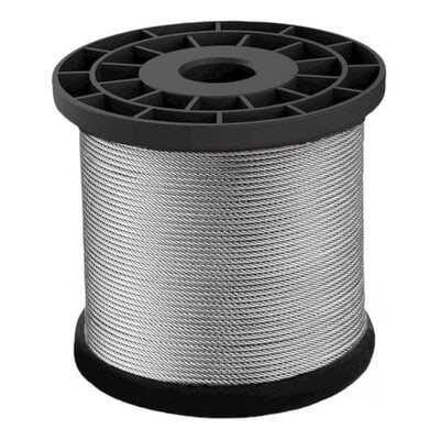 Piola De Acero De 1/2" 6X19Fc.