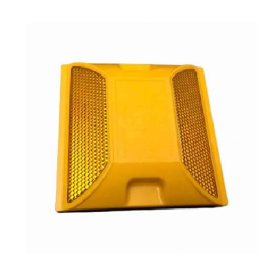 Tacha Prismalux De Color Amarillo.