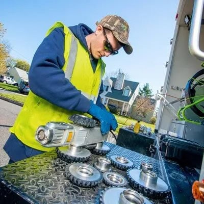 sewer-and-manhole-inspection-in Agentis Plumbing
