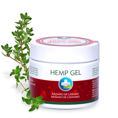 HEMP GEL · Gel de cáñamo natural y vegano alivio y masaje