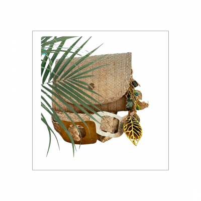 clutch en fibra natural
