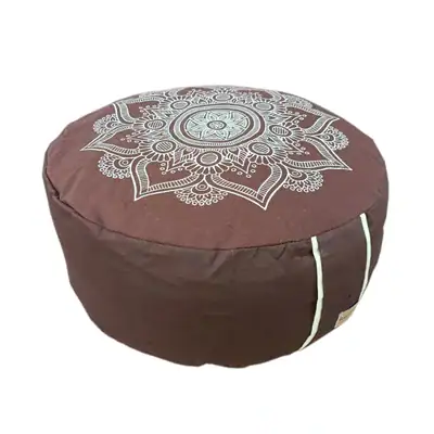 meditációs párna barna