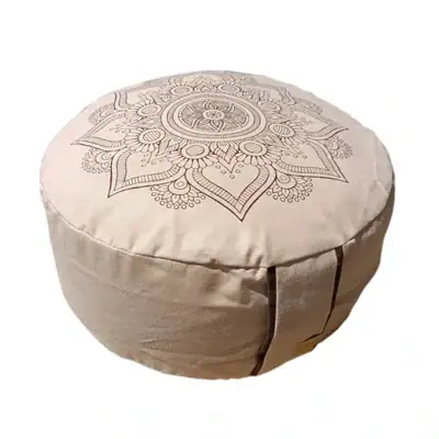 meditációs párna drapp-barna