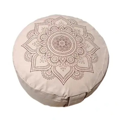 meditációs párna drapp-barna