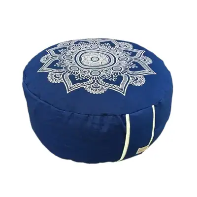 meditációs párna navy kék