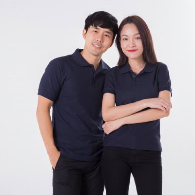 เสื้อโปโลสีกรมท่า TG Polo - Image 3