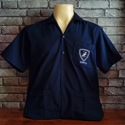 เสื้อช็อปสีกรมท่า