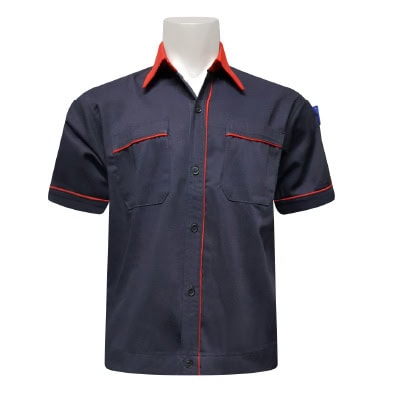 แบบเสื้อช็อปแขนสั้น ตัดต่อกุ๊น - Image 3