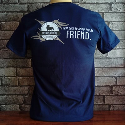 งานพิมพ์เสื้อยืด เสื้อทีม