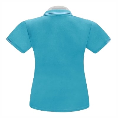 เสื้อโปโลสีฟ้ามิ้น EG Polo - Image 7